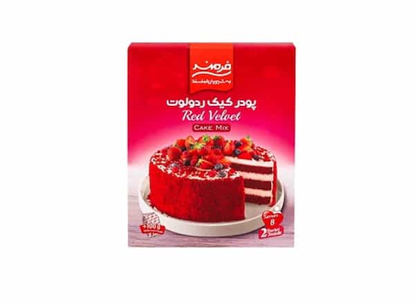 تصویر 2 از فروش پودر کیک ردولوت + قیمت خرید به صرفه